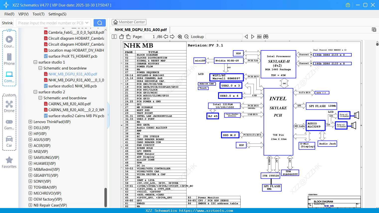 Laptop Surface NHK_MB_DGPU_R31_A00
